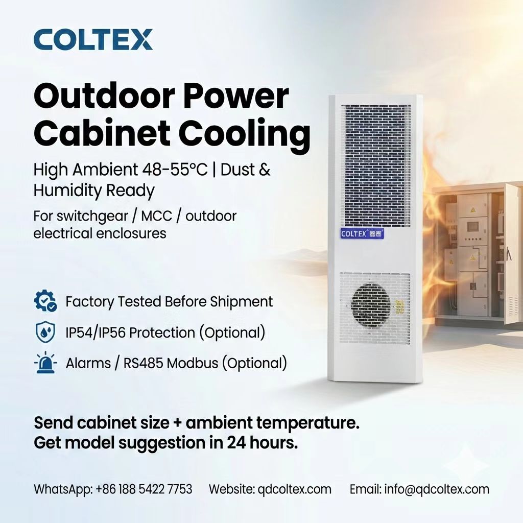 Outdoor Power Cabinet Cooling Case Study: Reducing High-Temperature Alarms